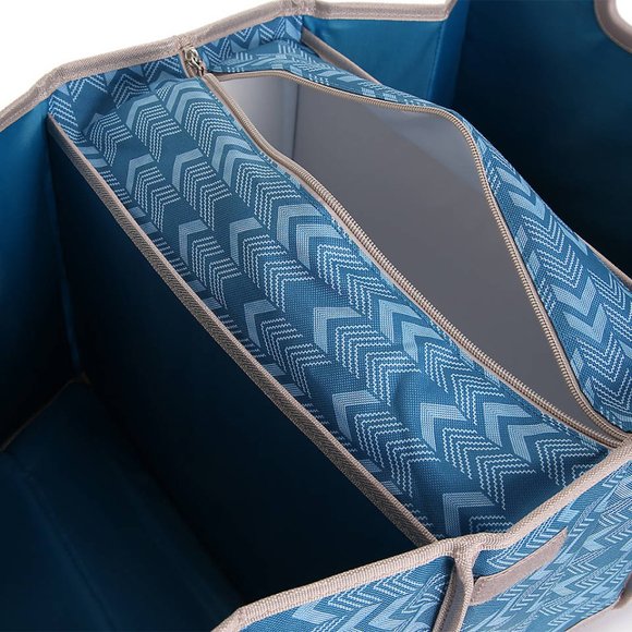 🆕🚙 Geometric Car Cooler Organizer Travel Tote BL - Picture 13 of 13